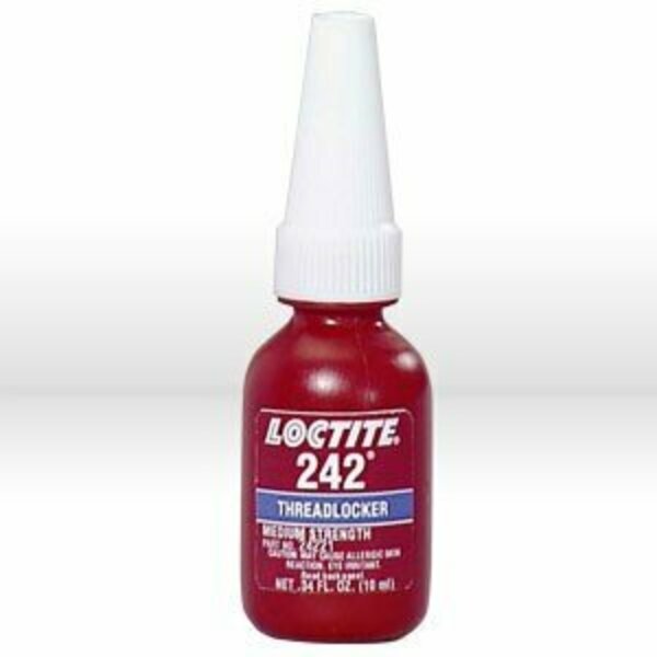 Loctite Thread Sealant, 242R Threadlocker Blue, Medium Strength 10 ml Bottle Old # 24221 LOC135354